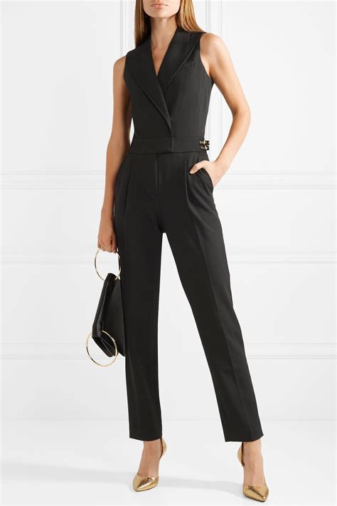 michael kors black playsuit|Women's Black Jumpsuits .